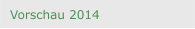 Vorschau 2014